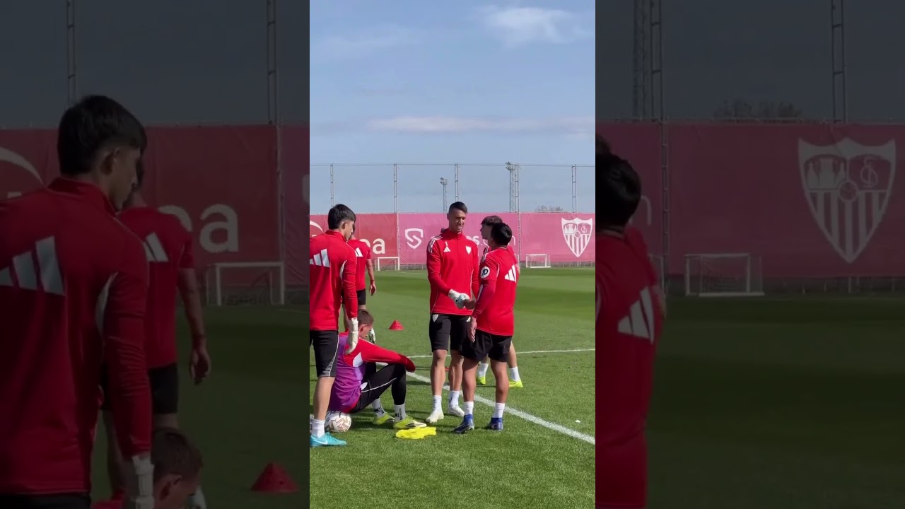 Video: ¡GOLAZO TOTAL DE ALEXIS SÁNCHEZ EN LA PRÁCTICA DEL SEVILLA! | #Shorts