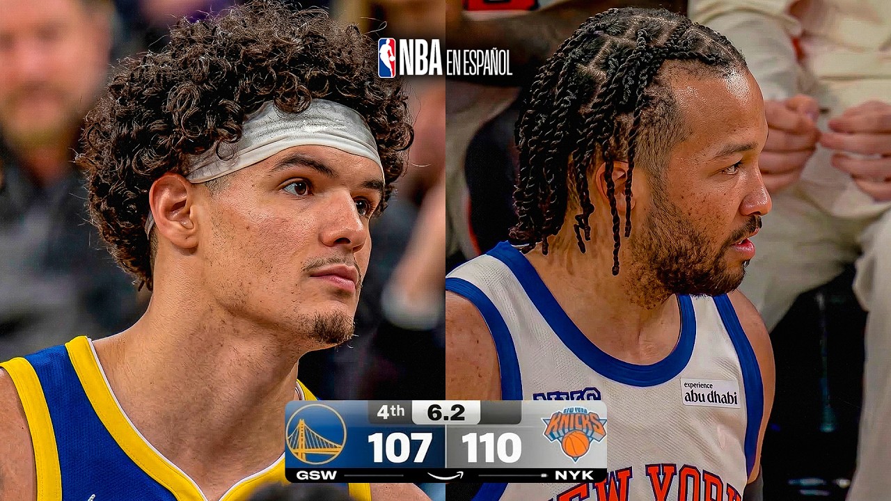 Video: Narración Español: FINAL CERRADO entre Knicks vs Warriors