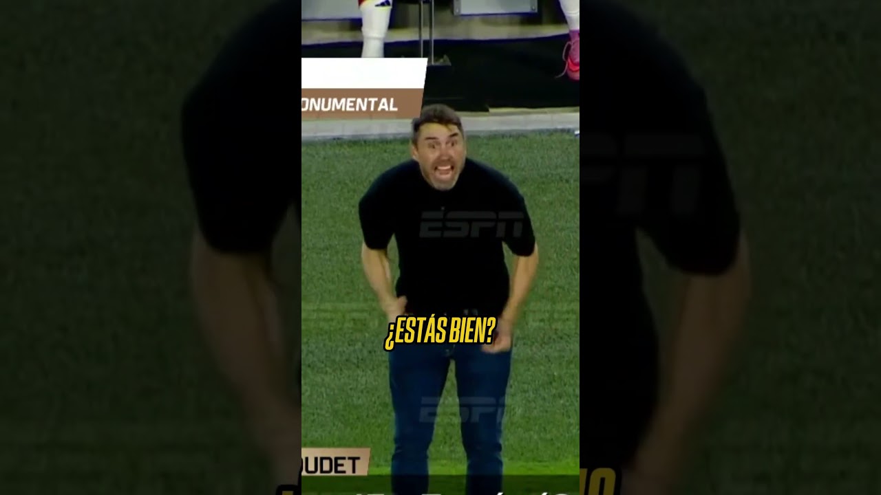 Video: «¿ESTÁS BIEN? ¡ENTONCES CORRÉ!»: el Chacho Coudet se calentó con Tomás Galván | #Shorts