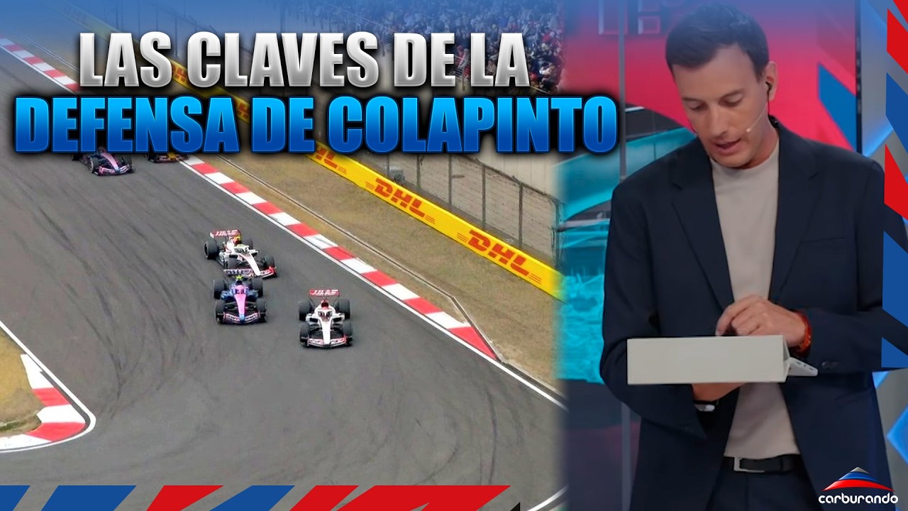 Video: F1 | Análisis: ¿Cómo logró Colapinto conservar la posición ante los Haas?