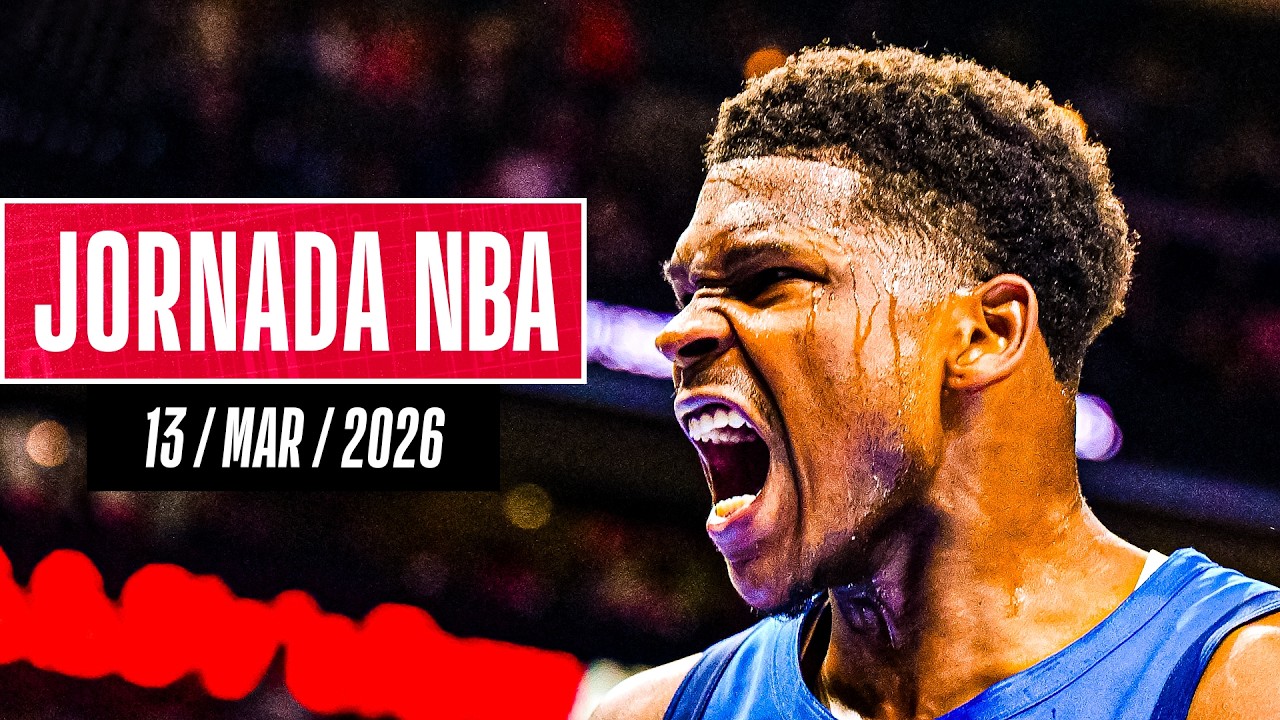 Video: ¡BRILLANTE noche de ANTHONY EDWARDS para vencer a WARRIORS! | Resultados Jornada NBA (13/mar/2025)