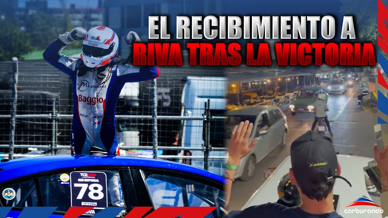Video: TC2000 | Riva fue recibido por su gente tras el triunfo en el Callejero