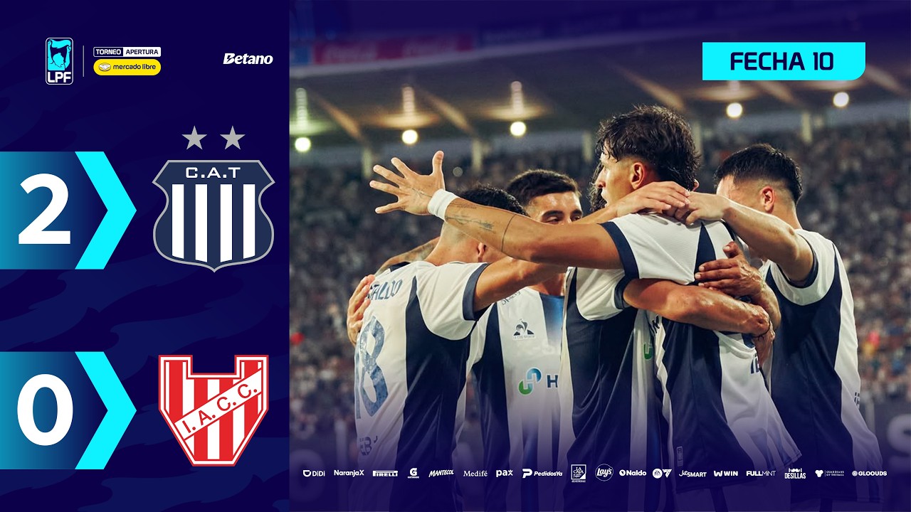 Video: TALLERES 2 – 0 INSTITUTO | Resumen del partido | #TorneoMercadoLibre 2026 🏆