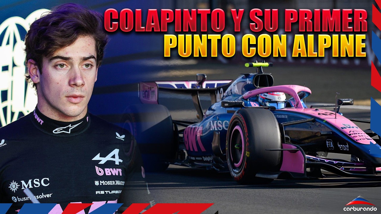 Video: F1 | ¿Colapinto se sacó una mochila luego de sumar en China?