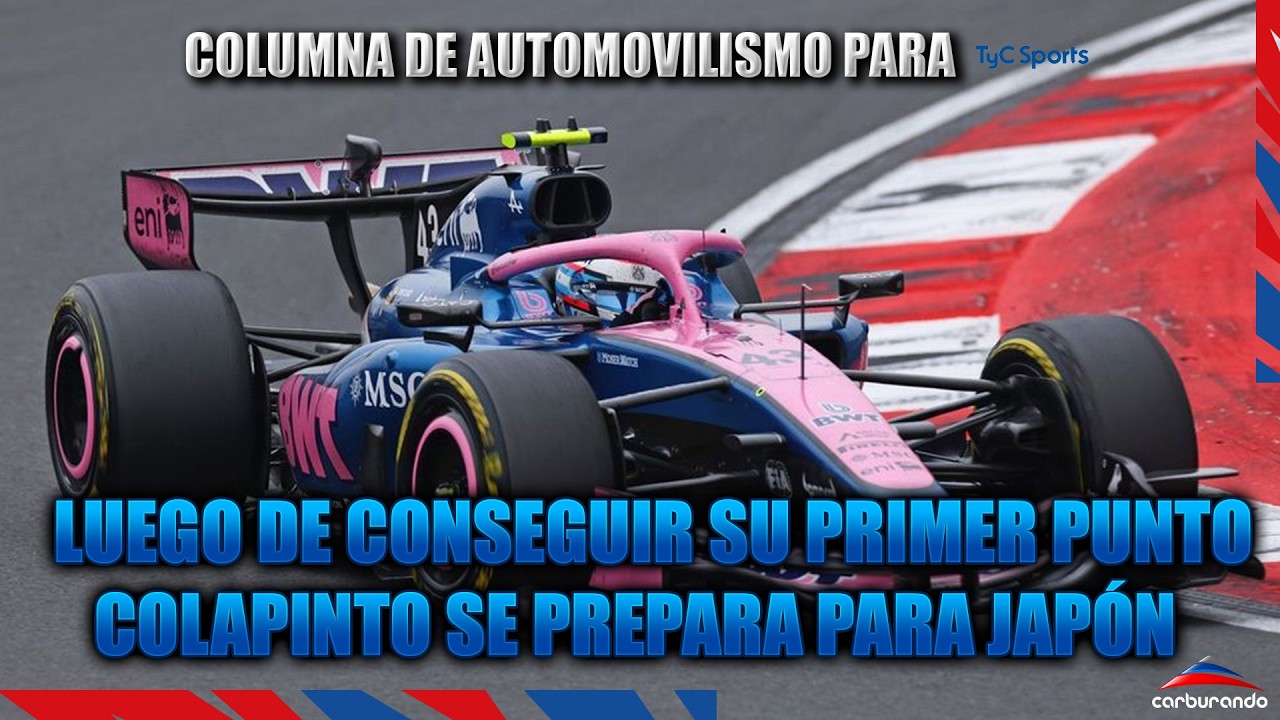 Video: Fórmula 1 | Colapinto sumó su primer punto con el equipo Alpine
