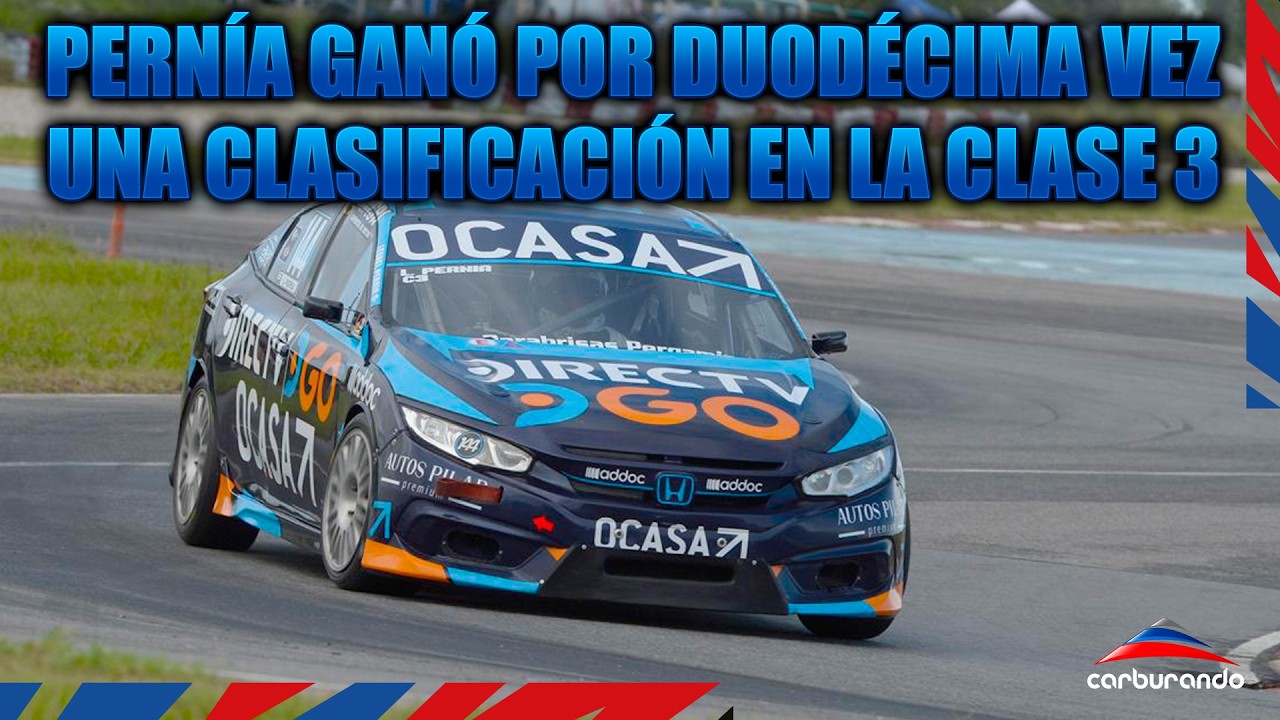Video: TN APAT | Leonel Pernía se quedó con la pole de la Clase 3 en el Oscar Cabalén