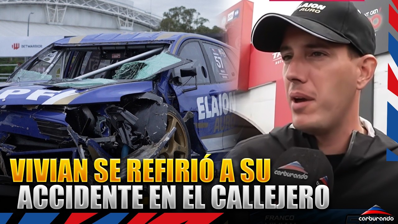 Video: TC2000 | Golpe, fractura y baja de Vivian para el callejero de Buenos Aires