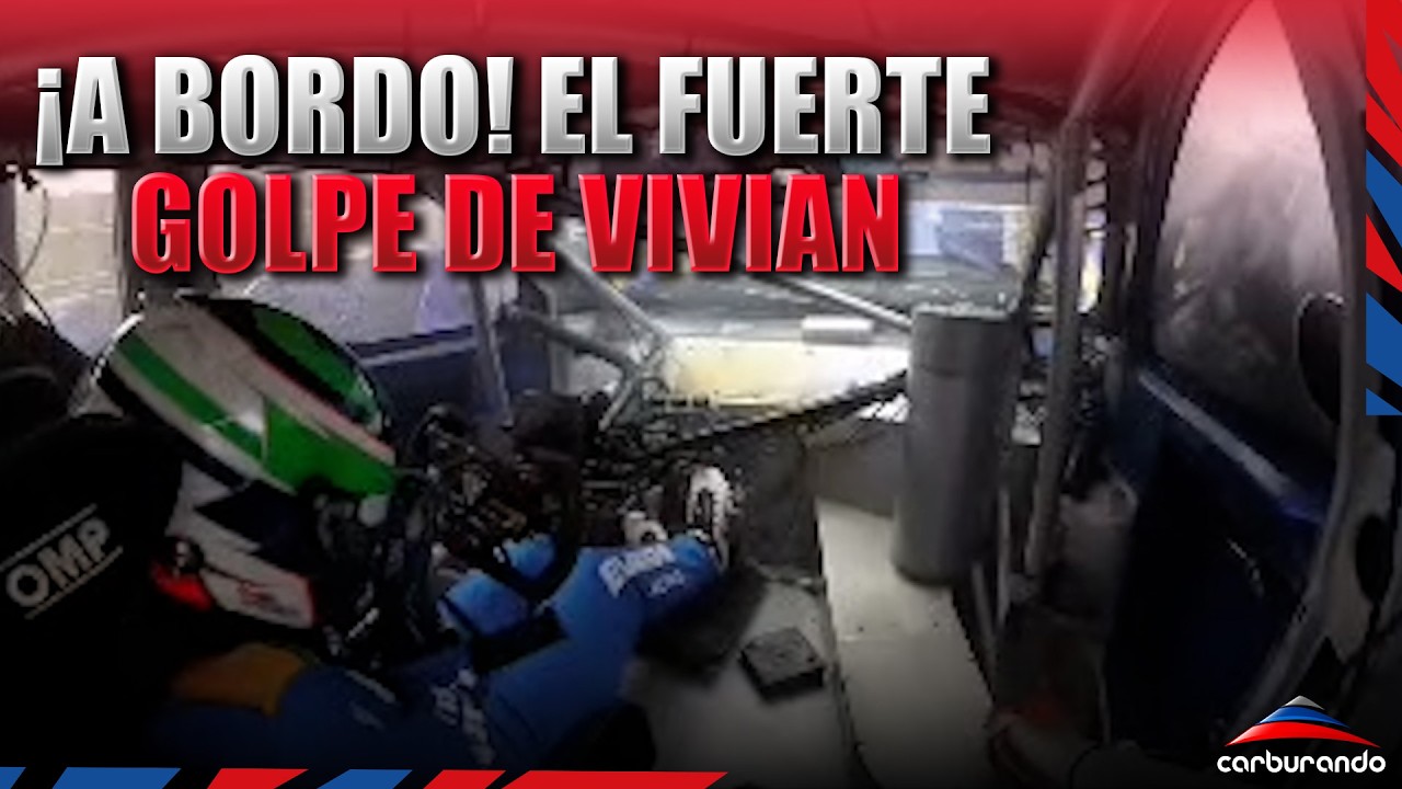 Video: TC2000 | A bordo: así fue el fuerte golpe de Vivian en el entrenamiento 1
