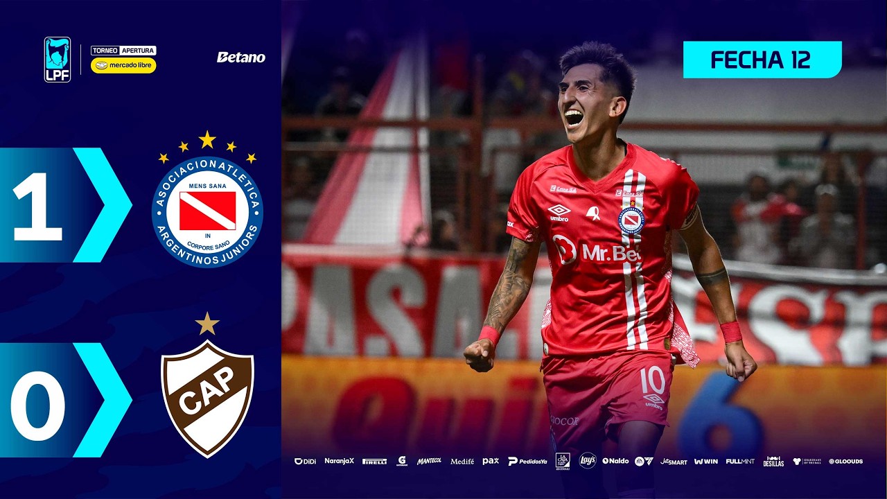 Video: ARGENTINOS 1 – 0 PLATENSE | Resumen del partido | #TorneoMercadoLibre 2026 🏆