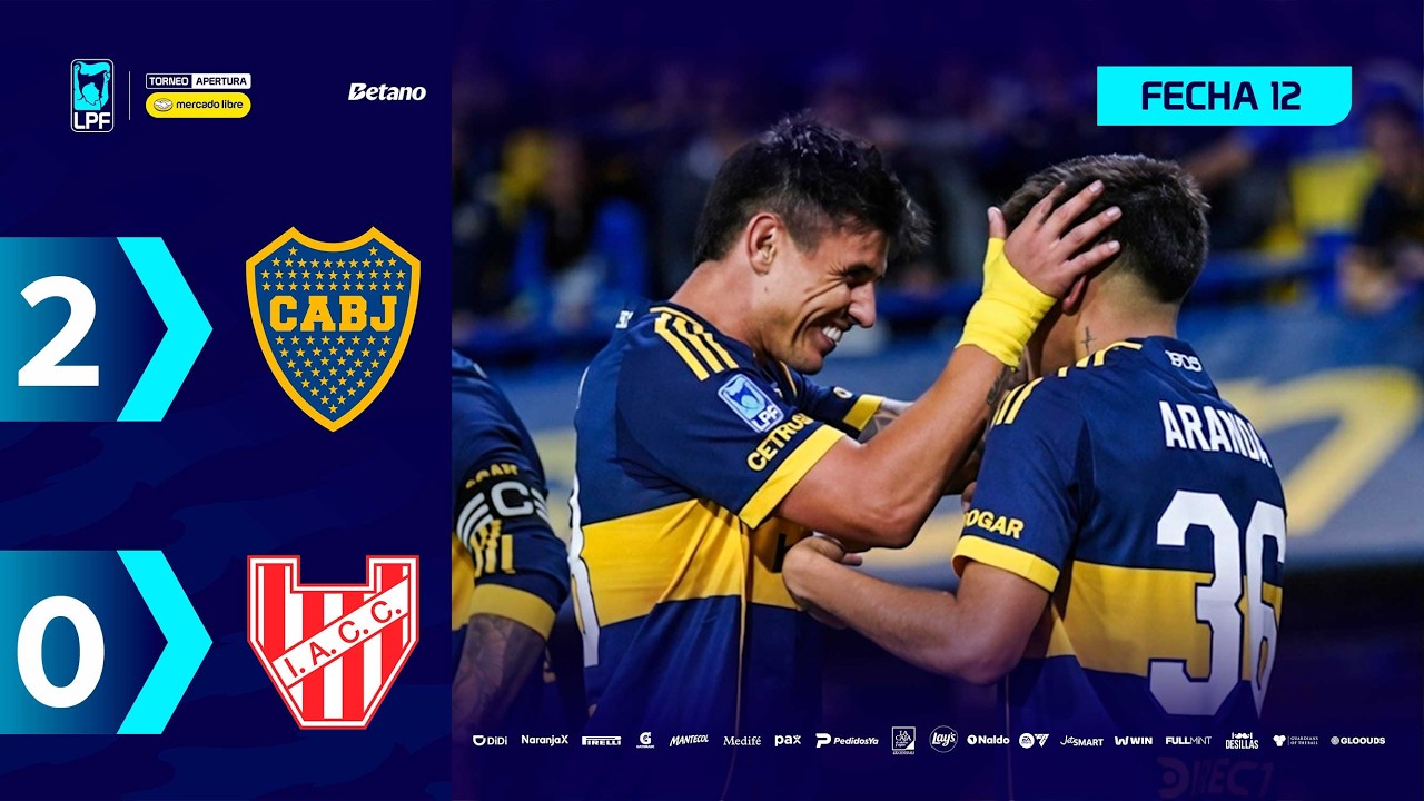 Video: BOCA 2 – 0 INSTITUTO | Resumen del partido | #TorneoMercadoLibre 2026 🏆