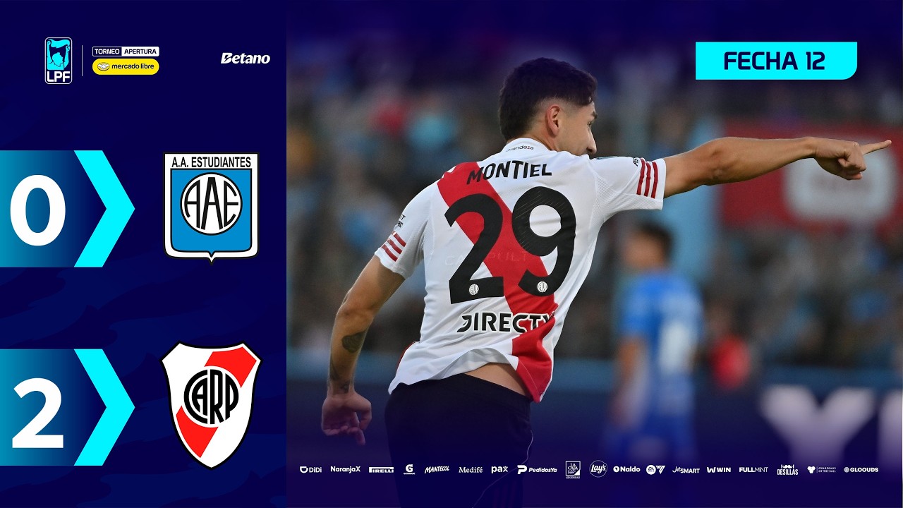 Video: ESTUDIANTES RC 0 – 2 RIVER | Resumen del partido | #TorneoMercadoLibre 2026 🏆