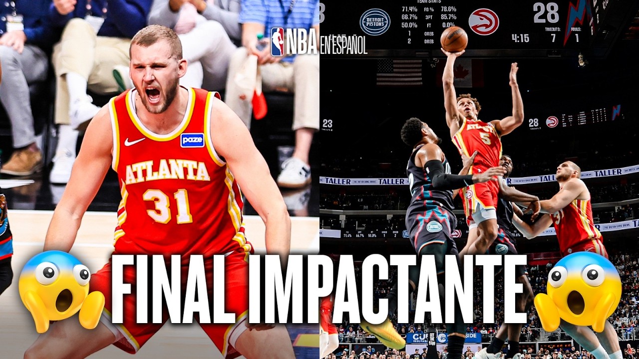 Video: ¡LOS HAWKS DERROTAN A LOS PISTONS EN TIEMPO EXTRA! 😱🔥