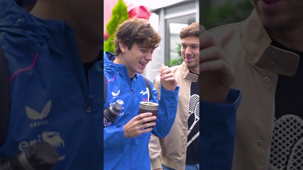 Video: ¡MUCHO BIRI-BIRI! Colapinto y Gasly, a pura charla y mate en la Fórmula 1 | #Shorts