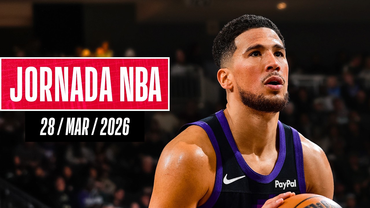 Video: ¡DEVIN BOOKER encamina la victoria de PHOENIX SUNS! | Resultados Jornada NBA (28/mar/2026)
