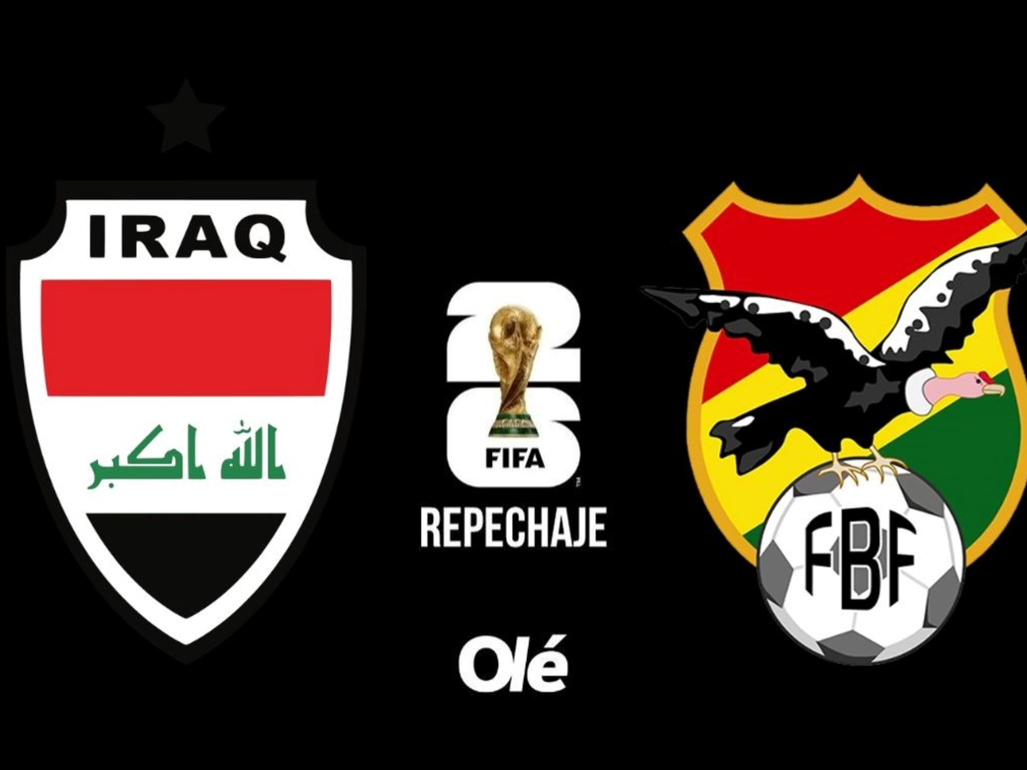 Irak vs. Bolivia, por el Repechaje al Mundial 2026: horario, dónde ver y probables formaciones