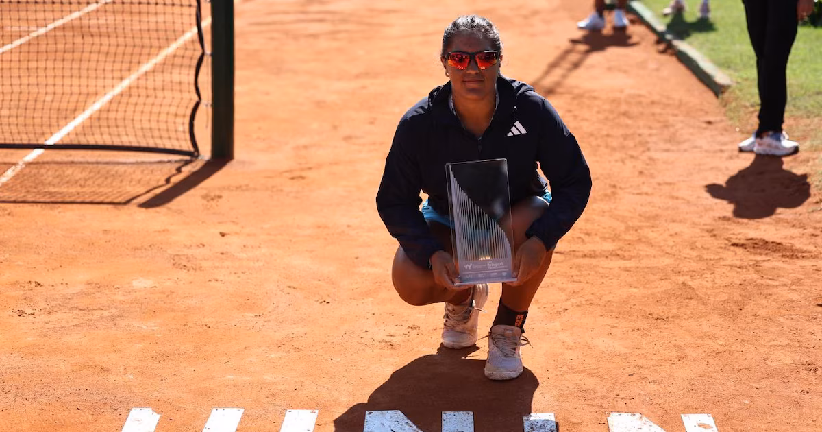 Luisina Giovannini sigue en ascenso: se consagró campeona en Junín y quedó a un paso de Roland Garros