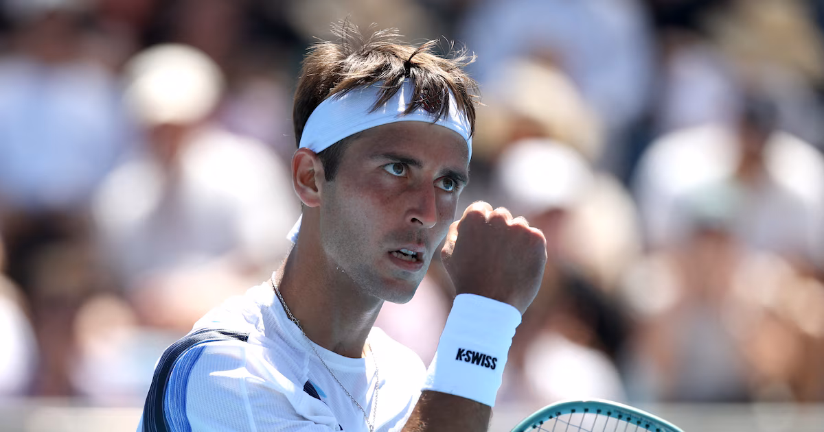 Miami Open: Tomás Etcheverry frenó a la revelación española y avanzó a octavos de final