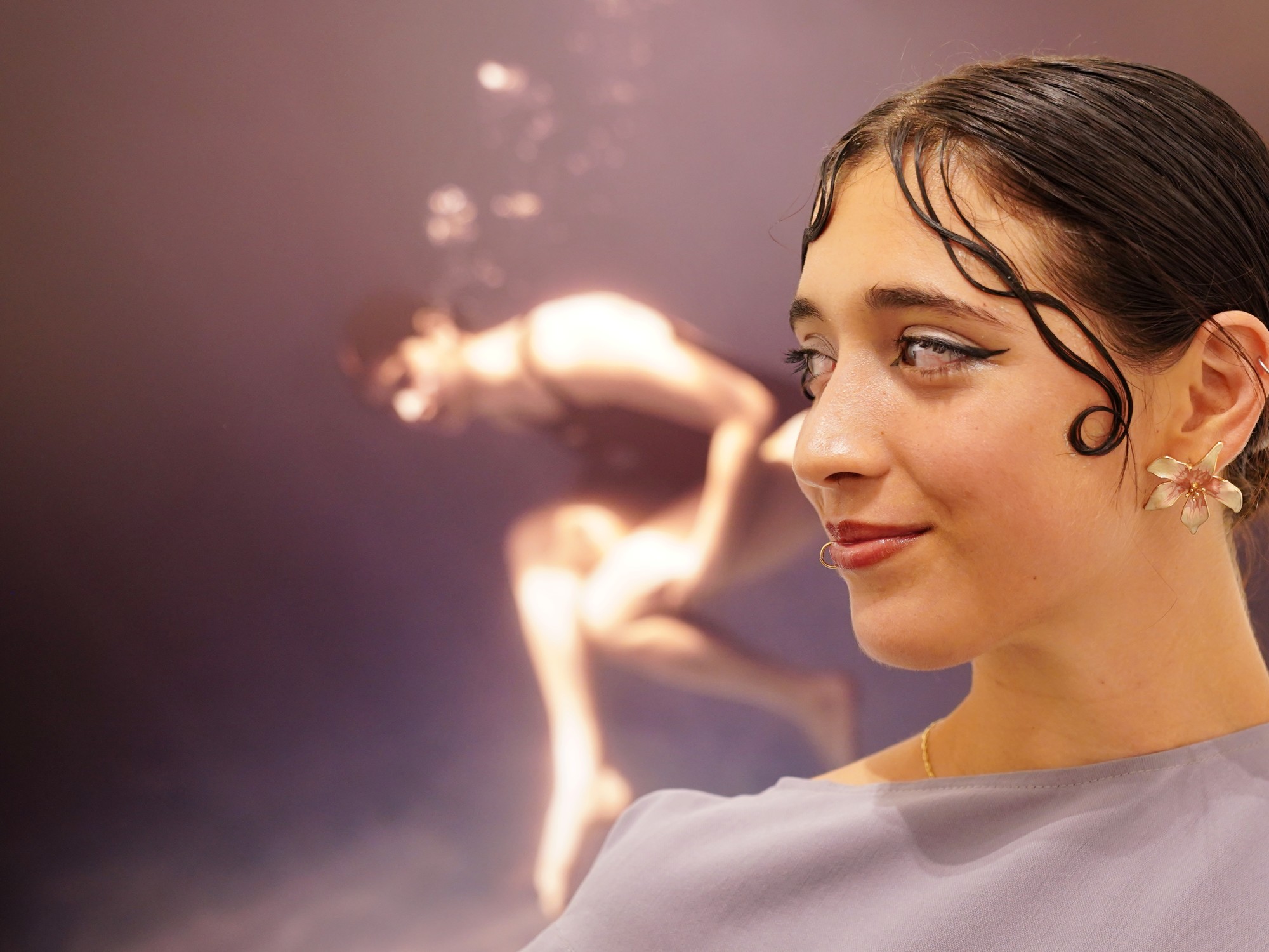 De estrella de la natación a fotógrafa: la transformación de Delfina Pignatiello