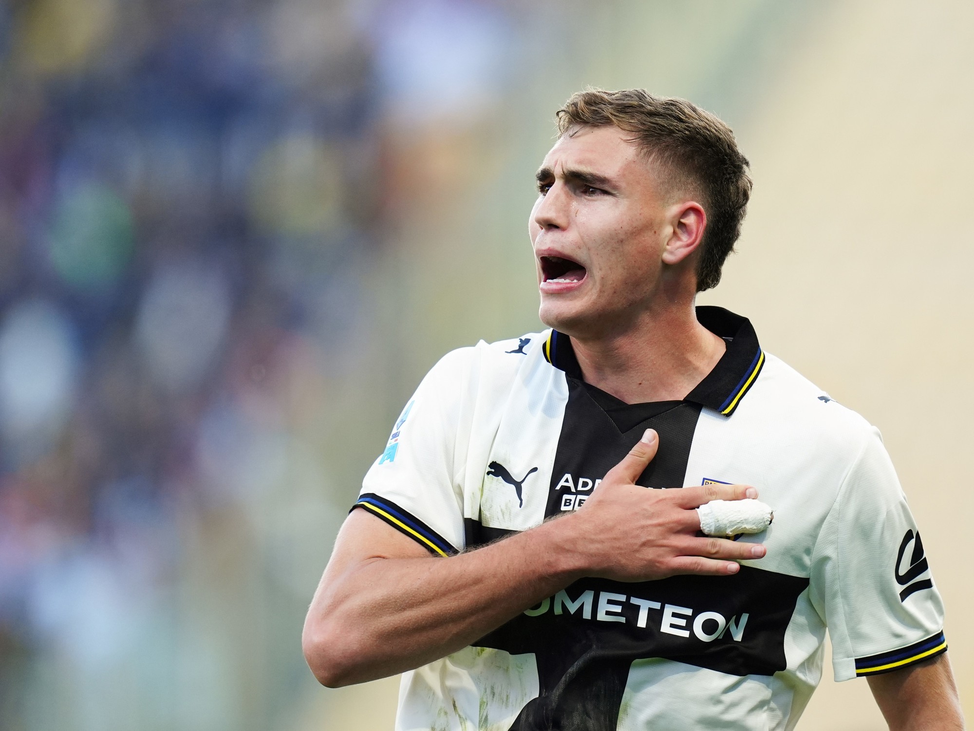 La particular marca, más allá de sus goles, que consiguió en Italia Mateo Pellegrino, el hijo de Mauricio