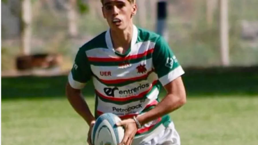 Rugby: el entrerriano Juan Bunge Fabre disputará el Sudamericano M18