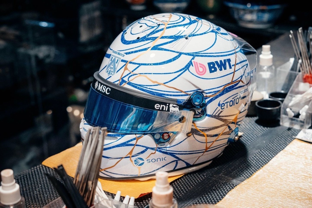 Pierre Gasly revela un casco especial para el GP de Japón de F1