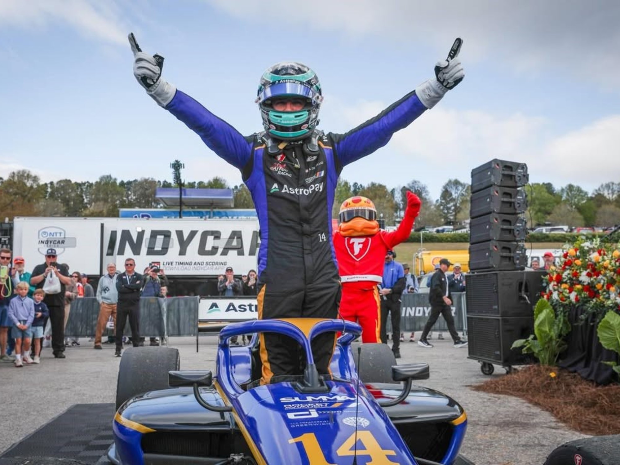 Triunfo argentino en Indy NXT: Alessandro De Tullio ganó en Barber