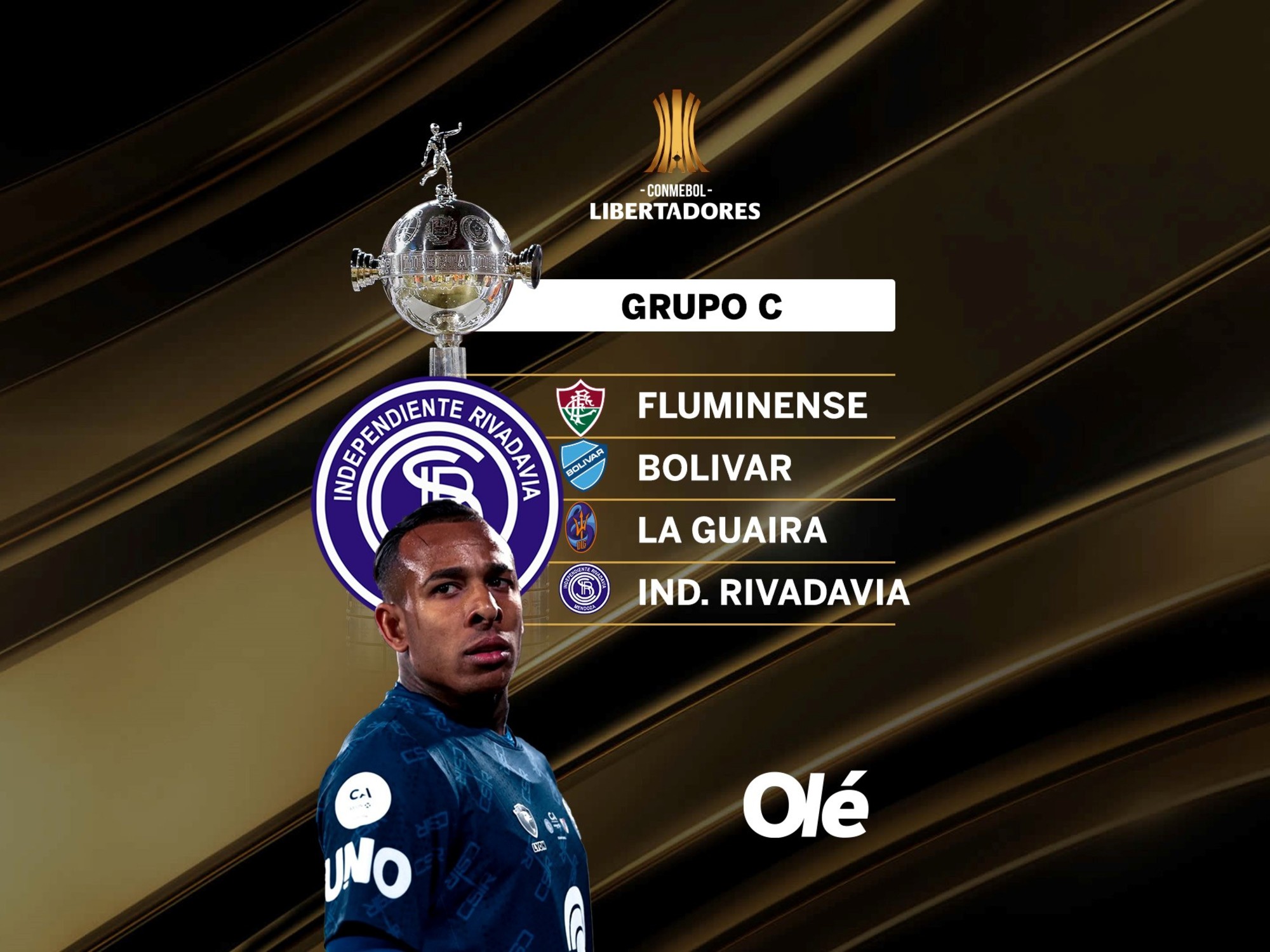 Independiente Rivadavia jugará contra un gigante de América en la Libertadores