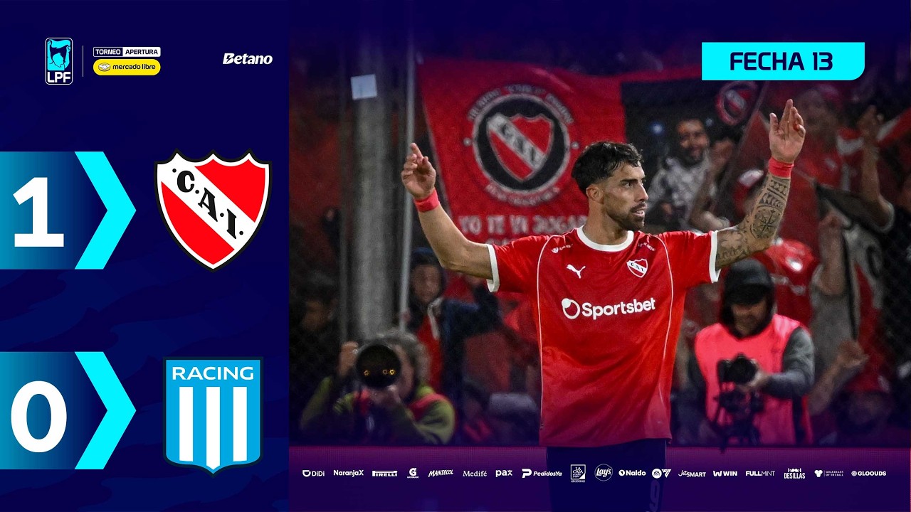 Video: INDEPENDIENTE 1 – 0 RACING | Resumen del partido | #TorneoMercadoLibre 2026 🏆