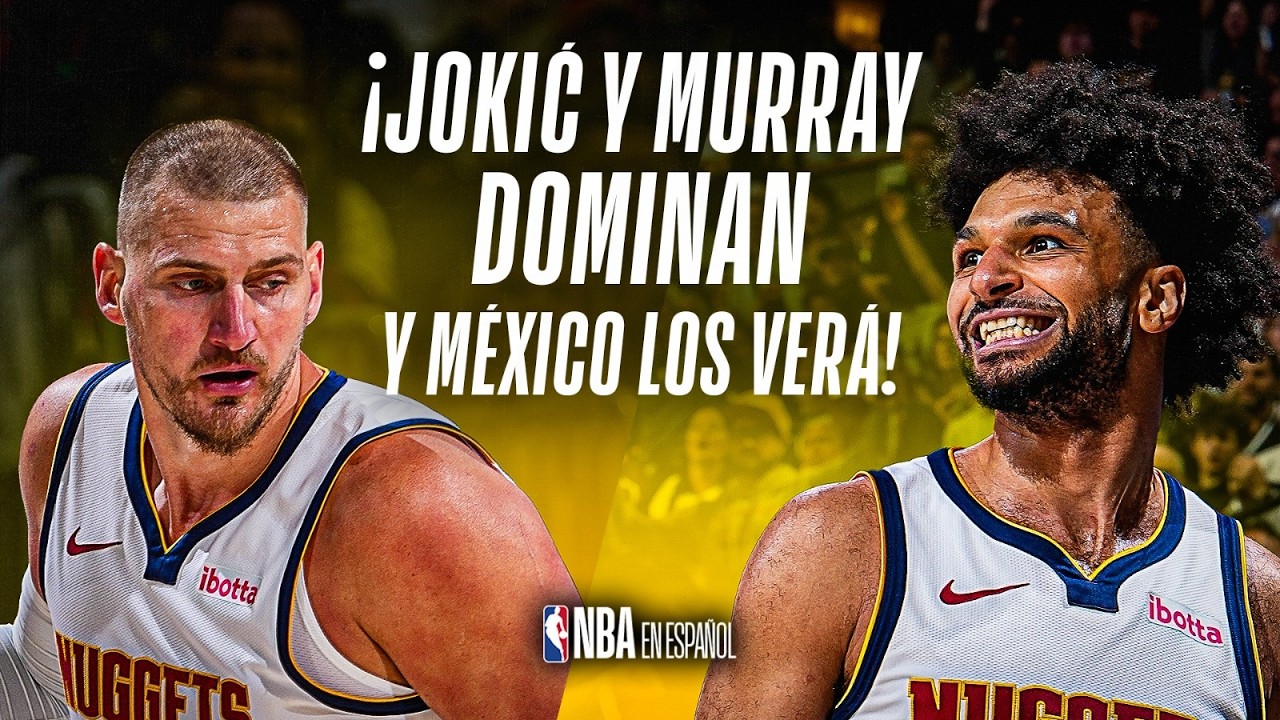 Video: ¡Show de Nikola Jokić y Jamal Murray en el juego 1 de los Playoffs! 🔥🥵 México está listo para verlos