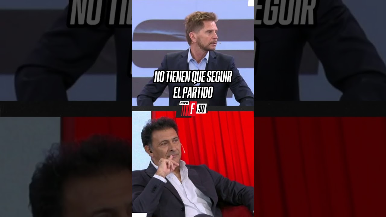 Video: «QUE ECHEN A TODOS LOS JUGADORES»: Ruggeri calentó en debate en #F90 tras el Superclásico | #Shorts