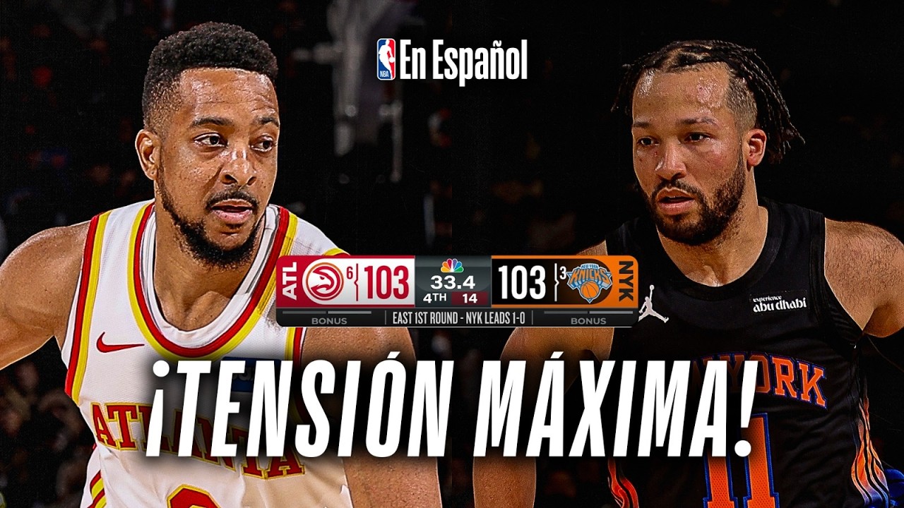 Video: ¡Cierre de infarto! HAWKS empata la serie vs Knicks: NARRADO EN ESPAÑOL