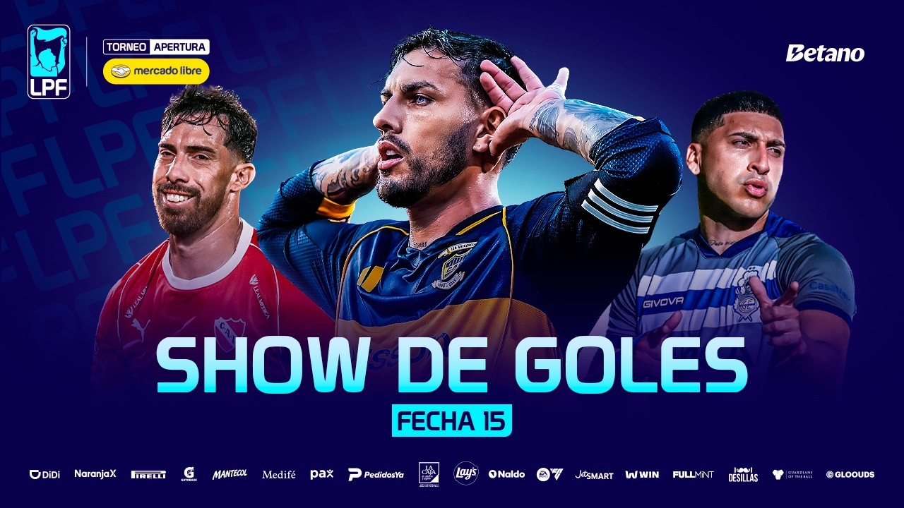 Video: #TorneoMercadoLibre 2026 | SHOW DE GOLES DE LA FECHA 15