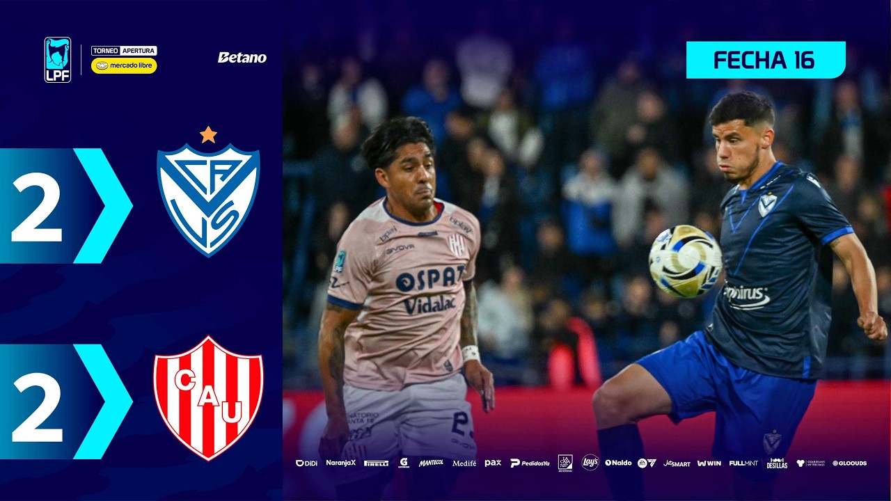 Video: VÉLEZ 2 – 2 UNIÓN | Resumen del partido | #TorneoMercadoLibre 2026 🏆