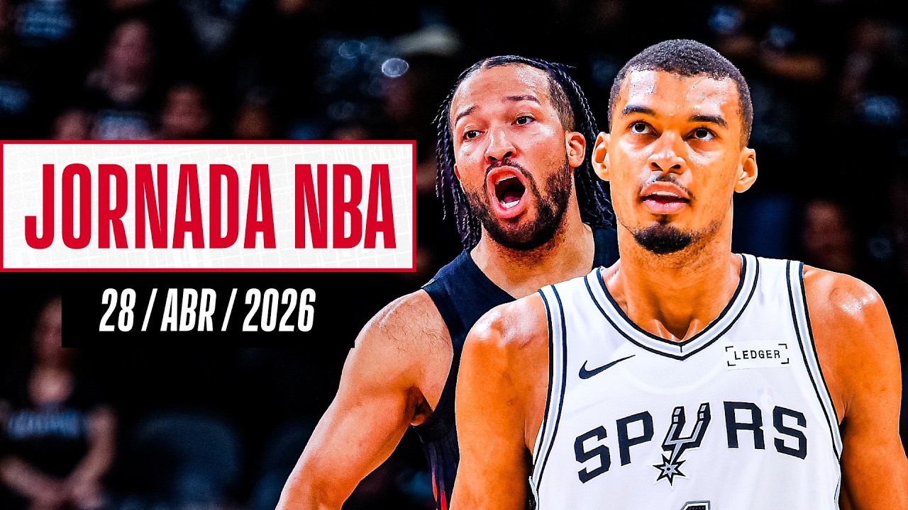 Video: ¡39 puntos de JALEN BRUNSON para dar vuelta la serie! | Resultados Jornada NBA (28/abr/2026)