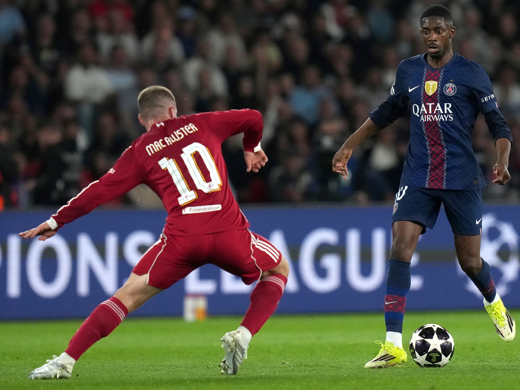 Con Alexis Mac Allister, Liverpool va por la hazaña ante PSG en Anfield