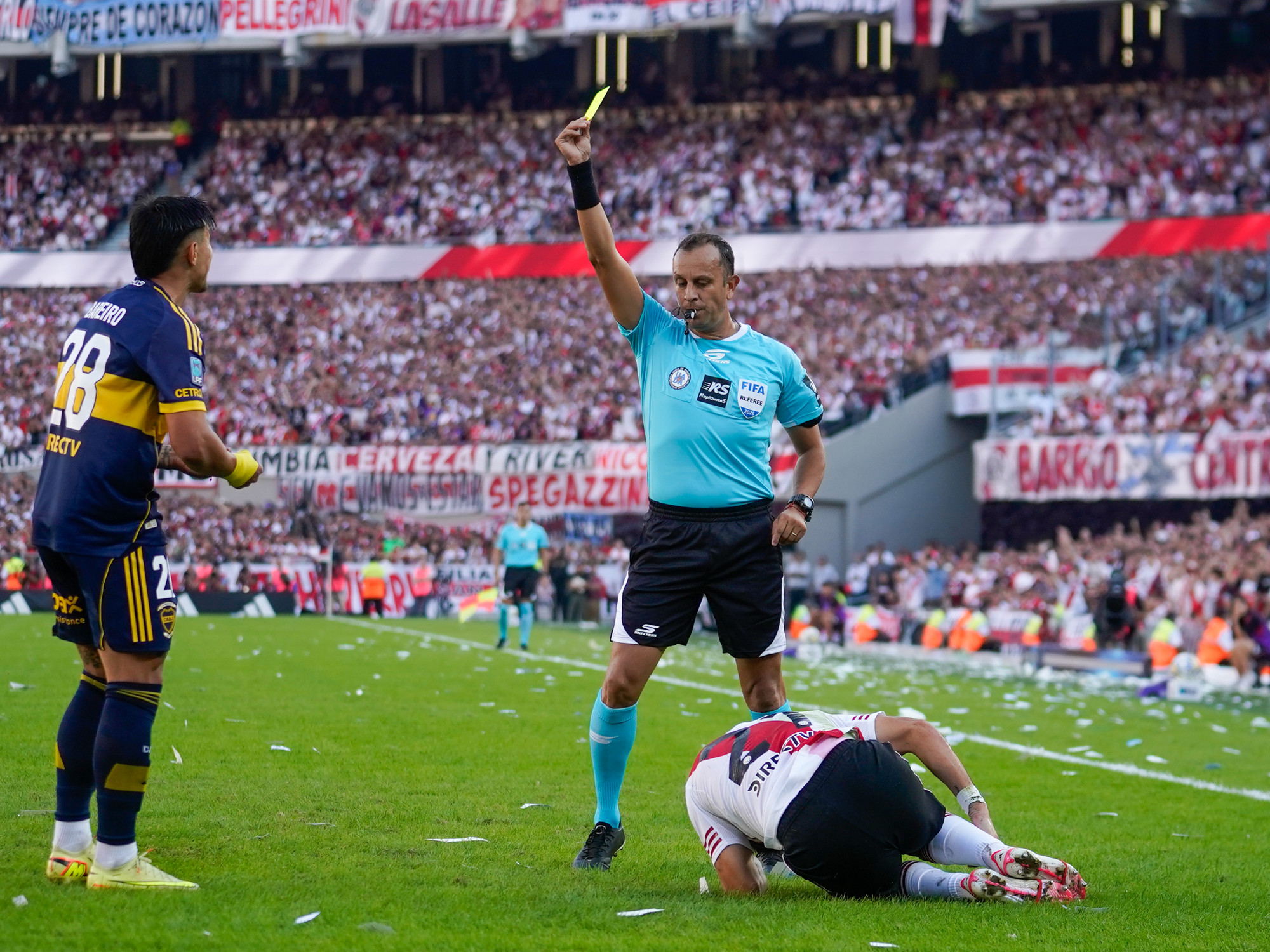 Referís de la 16: Beligoy mantuvo a Herrera y Paletta