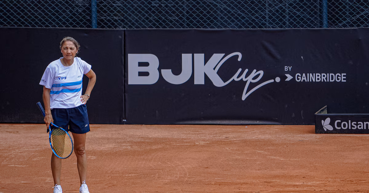Arranca el ciclo de Paola Suárez: la Selección Argentina debuta ante Perú en la Billie Jean King Cup
