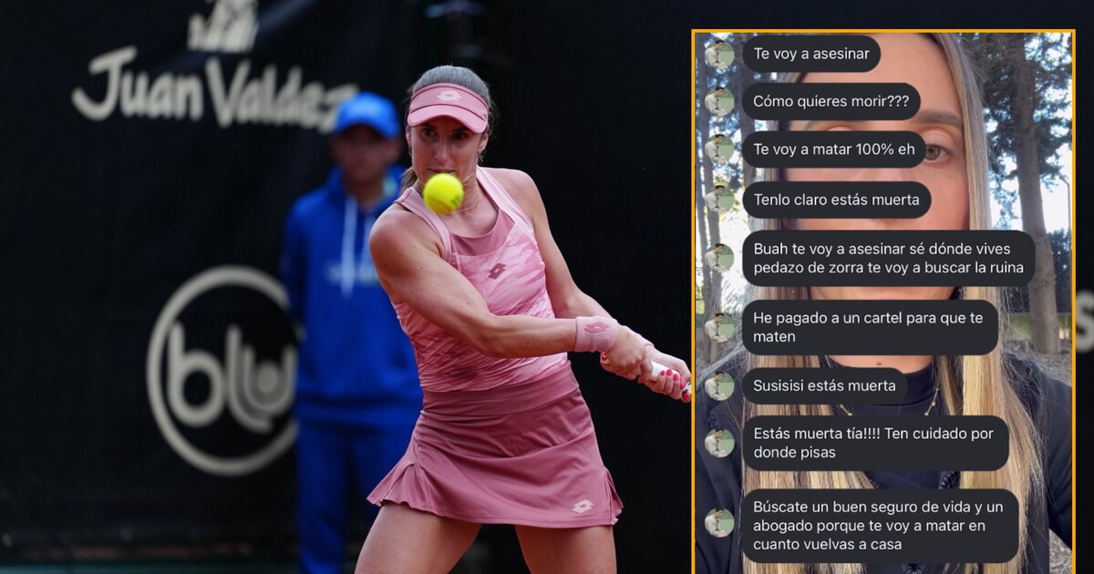 Jugadora del WTA 250 de Bogotá denunció amenazas en contra de su vida tras ser eliminada en el torneo