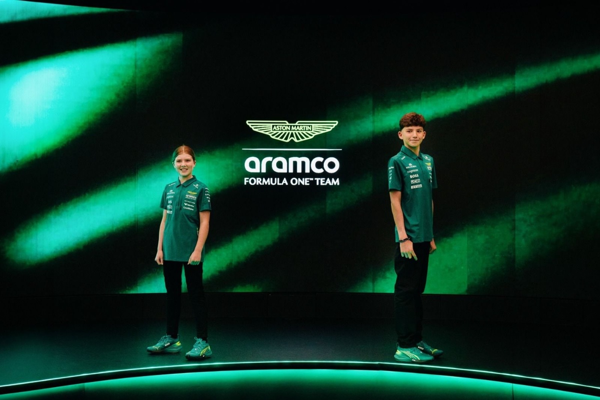 Aston Martin incorpora dos jóvenes promesas para su academia de pilotos