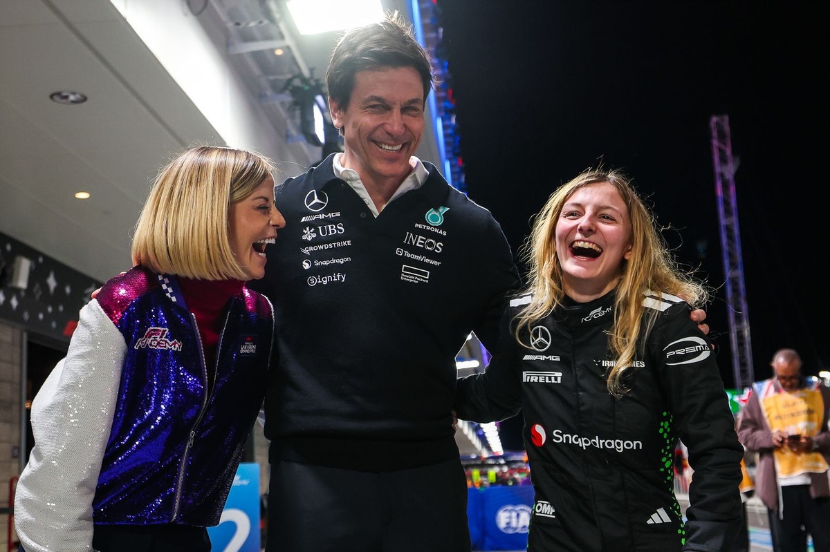 Susie Wolff y su sincero mensaje a Doriane Pin por su prueba en Mercedes en la F1