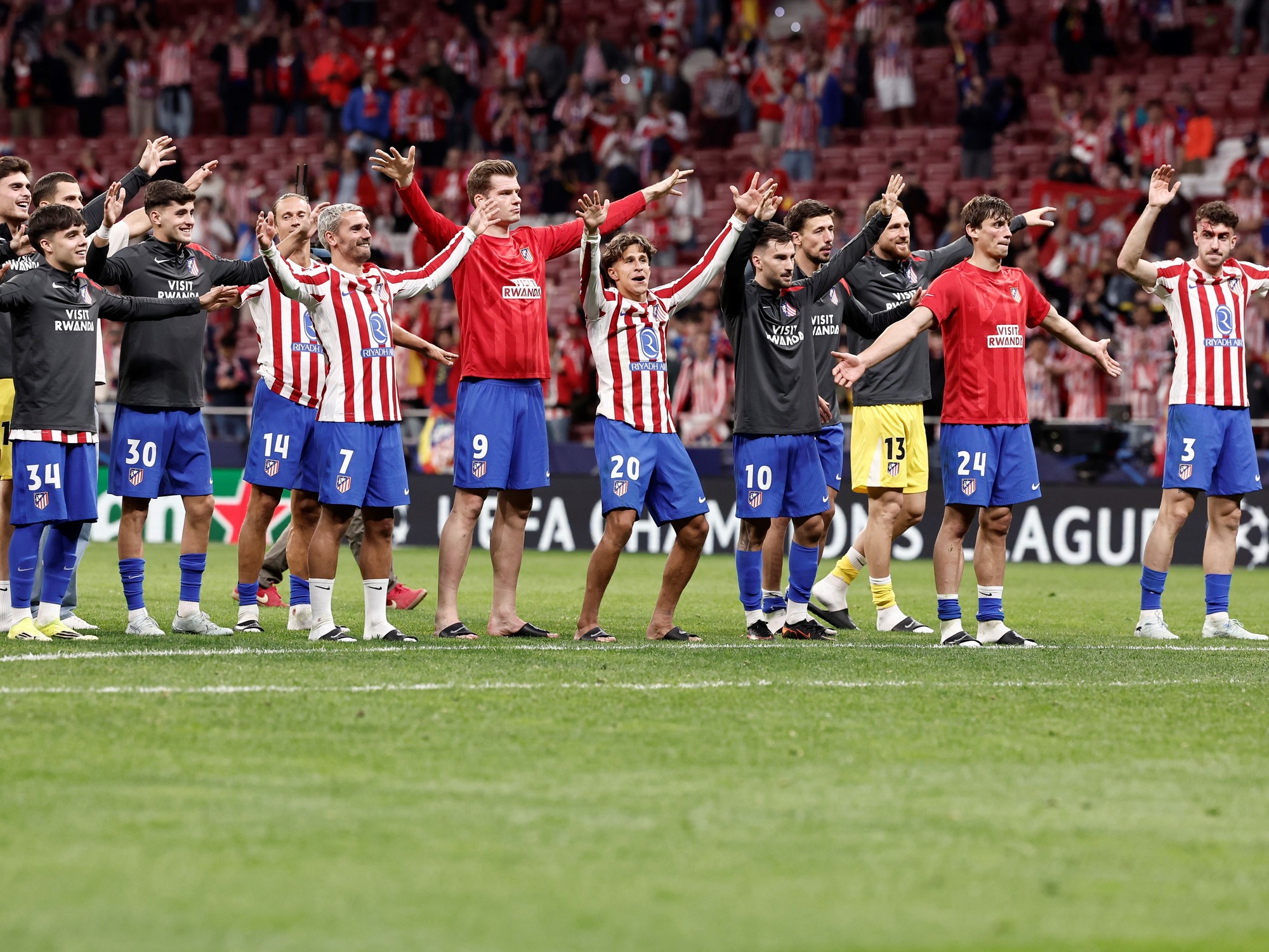 El Atlético de Simeone, con gen argento