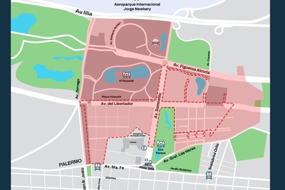 El programa de cortes de calles en Buenos Aires por la exhibición de Franco Colapinto