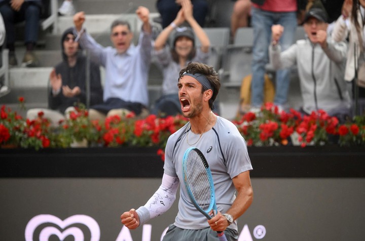 Francisco Cerúndolo le dio pelea a un top mundial, pero quedó eliminado del Masters 1000 de Roma