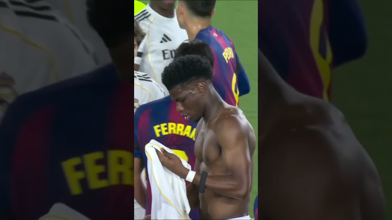 Video: ¡TCHOUAMENI SE CAMBIÓ LA CAMISETA EN MEDIO DEL PARTIDO! | #Shorts