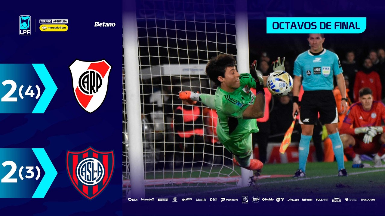 Video: RIVER 2 (4) – (3) 2 SAN LORENZO | Resumen del partido | #TorneoMercadoLibre 2026 🏆
