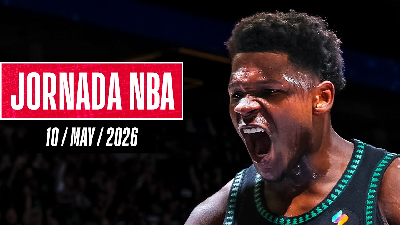 Video: ¡ANTHONY EDWARDS iguala la serie ante SPURS en el juego 4! | Resultados Jornada NBA (10/may/2026)