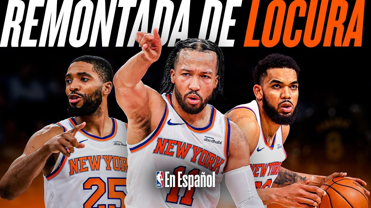 Video: ¡LOS KNICKS se llevan la VICTORIA del JUEGO 1 con ÉPICA REMONTADA! 🔥🥵