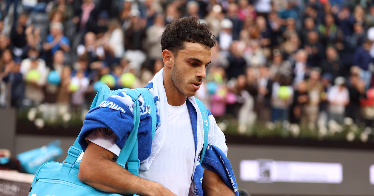 Francisco Cerúndolo cayó ante Lorenzo Musetti y se despidió en la tercera ronda del Masters 1000 de Roma