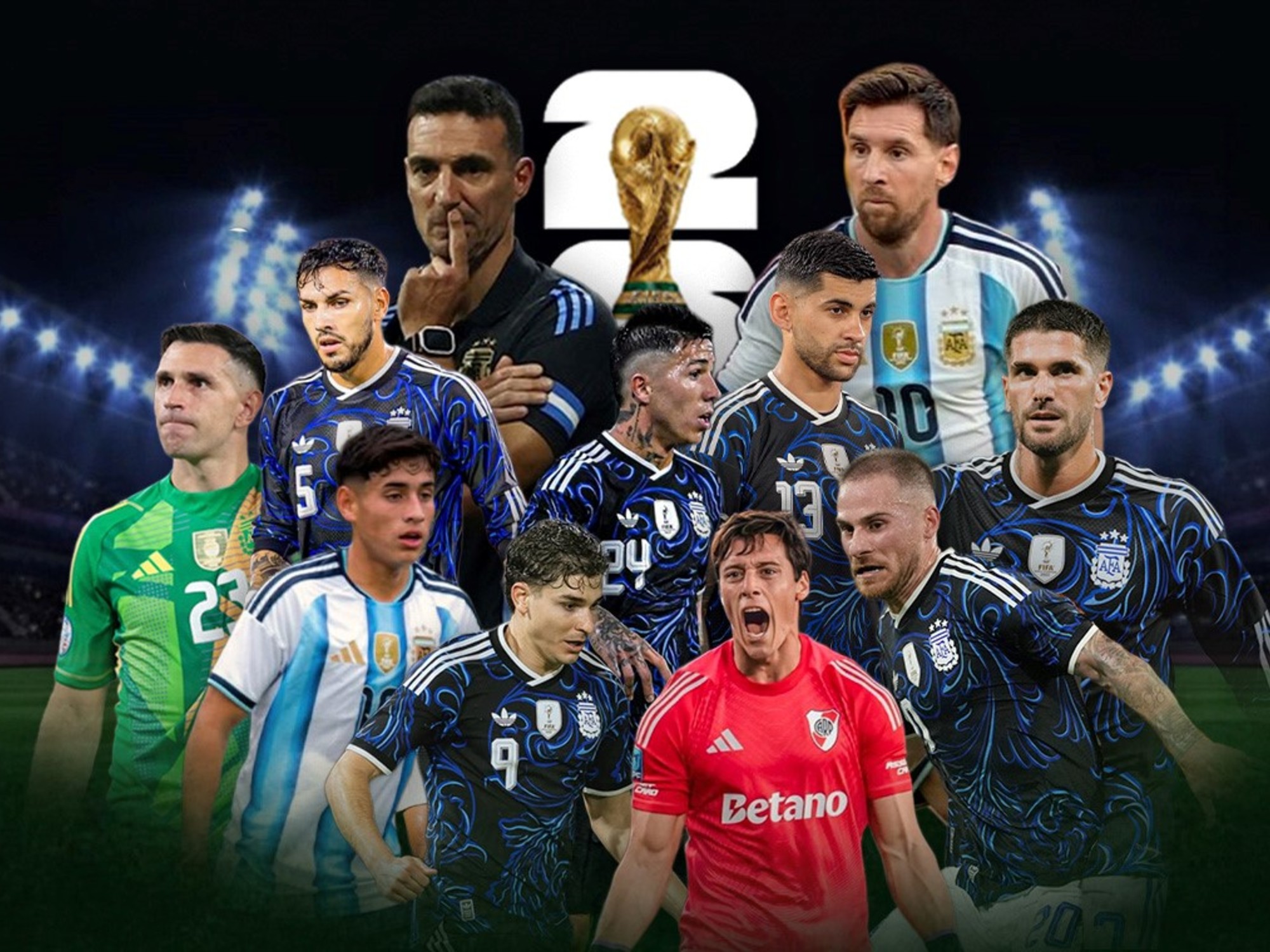 Uno x uno, el porqué de los 55 de la prelista de la Selección