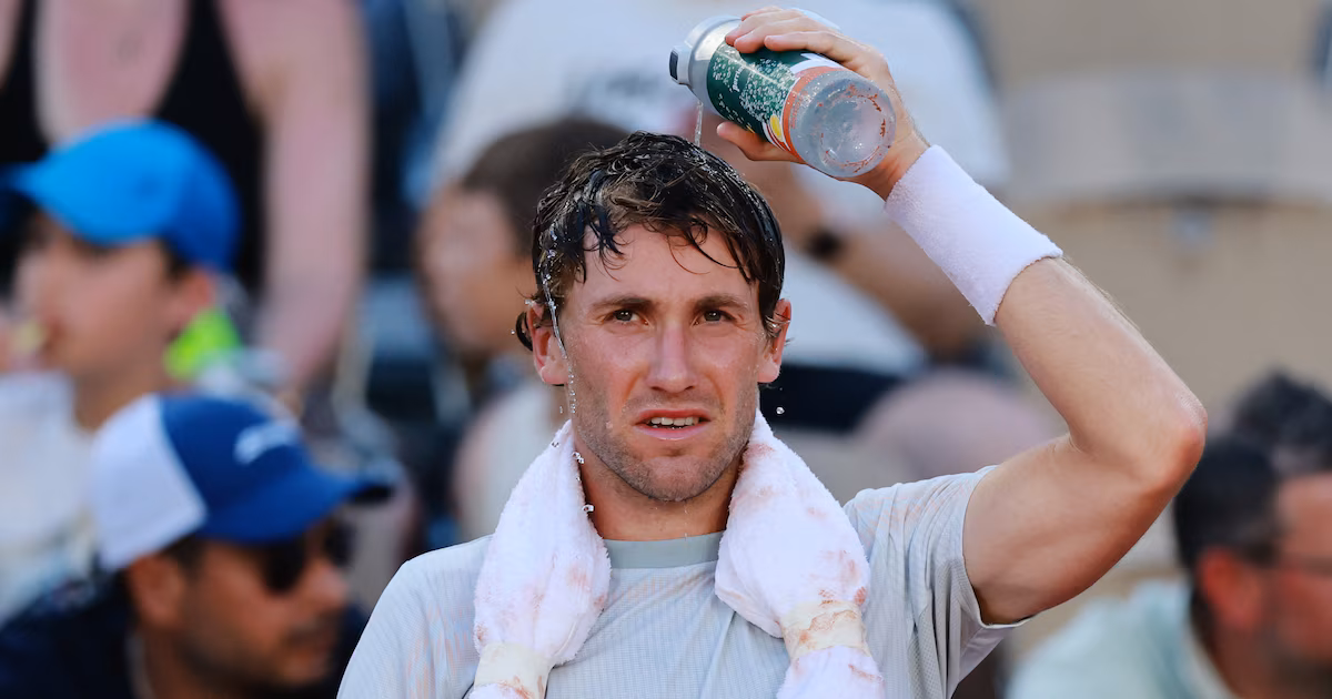 El cambio climático cada vez merma más el tenis: Roland Garros se derrite ante un termómetro disparado